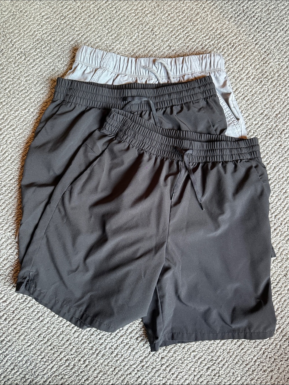 Old Navy Kids Shorts - Black and Light Gray